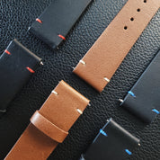 Genuine Leather Strap Set