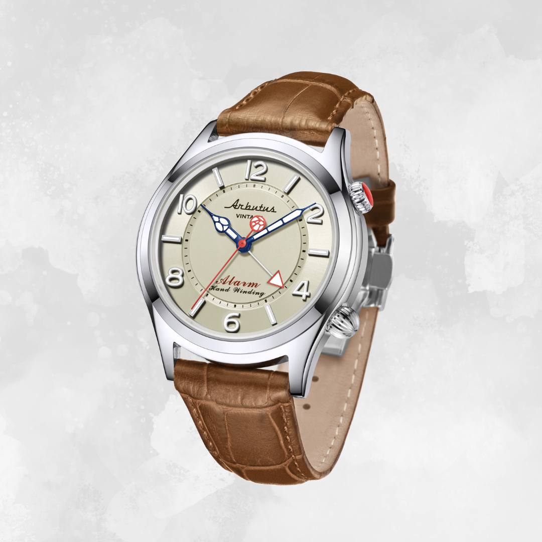 Concord Mechanical Alarm Hand winding Movement Limited Collection Arbutus Official