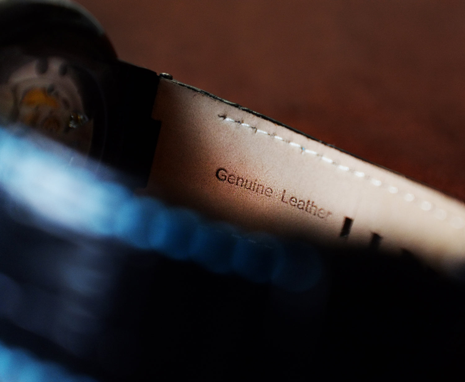 Genuine Leather Strap Set