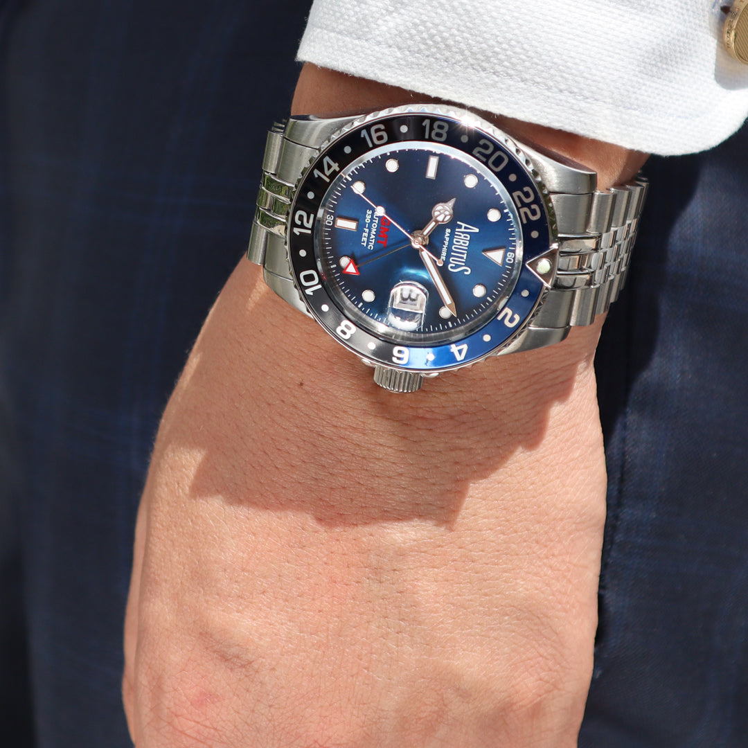 Resort | Arbutus GMT Mechanical Automatic Men's Watches Sapphire