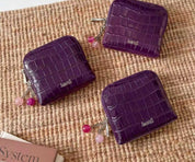 Poro Croc-Embossed Wallet